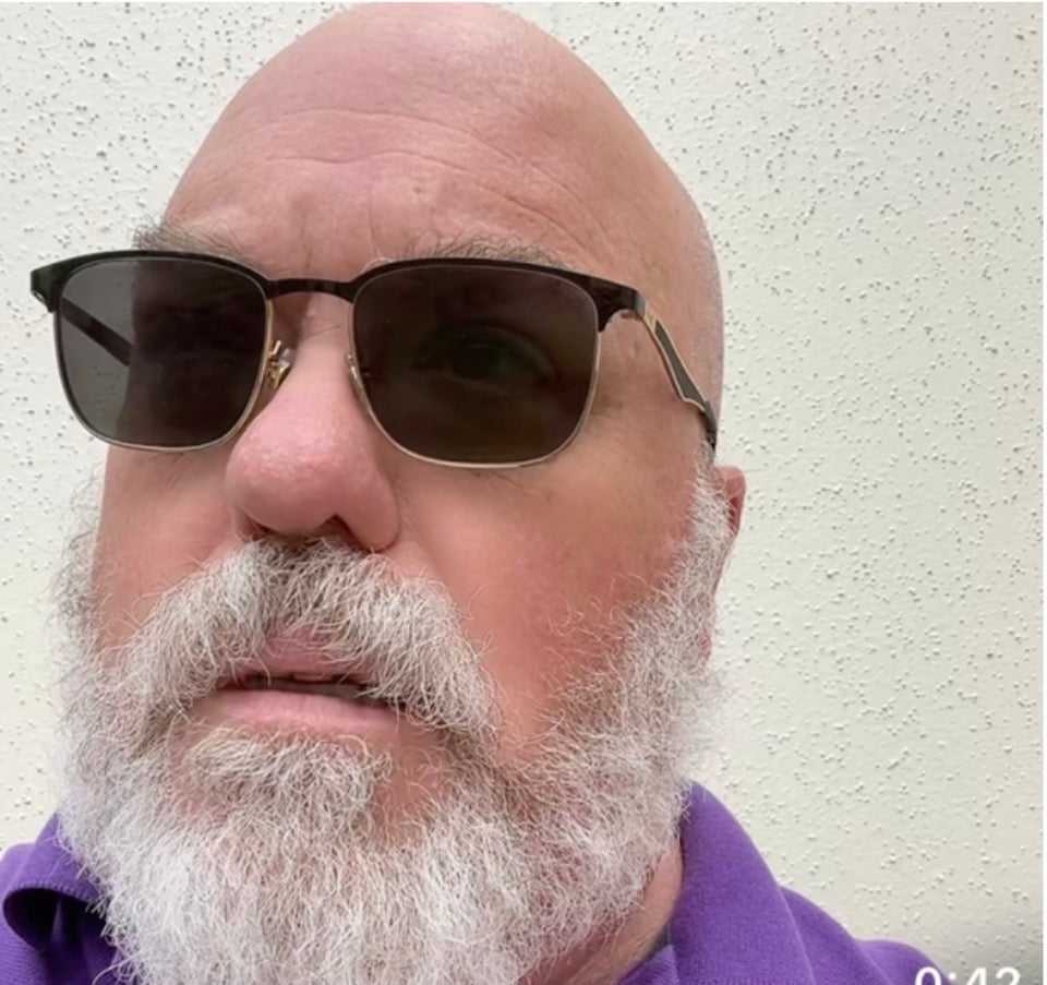 Rob Snow later in his Royal Oils beard grooming journey